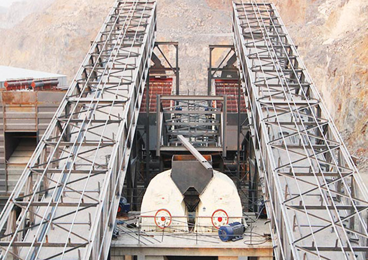 錘式破碎機客戶現場