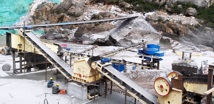 鵝卵石制砂生產(chǎn)線