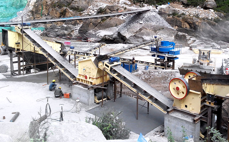 花崗巖打砂生產線