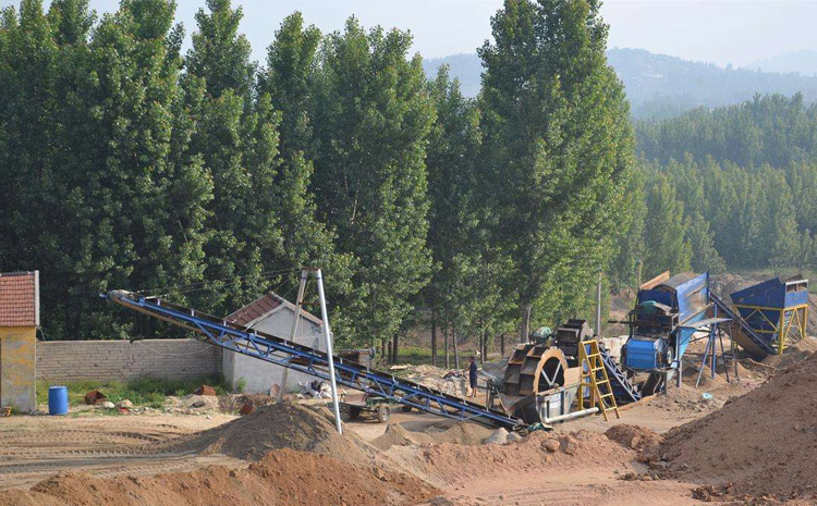 流動破碎生產線