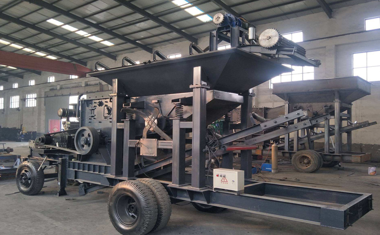 移動履帶式制砂機