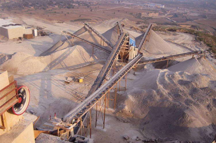 玄武巖破碎整形生產線