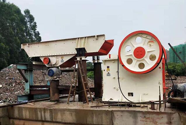 碎石生產線實拍