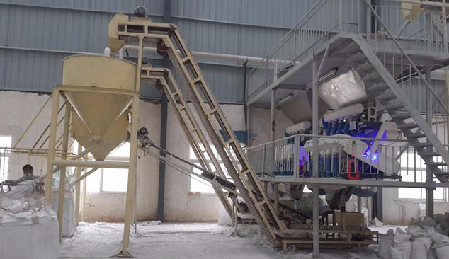 石英砂生產線實拍