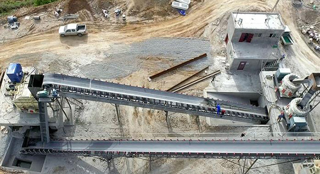 砂石生產線實拍