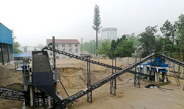 花崗巖制砂機實拍