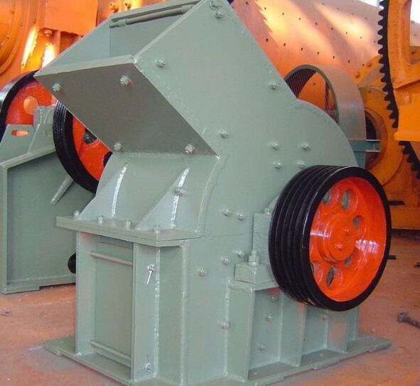 擊打式固定破碎機實拍